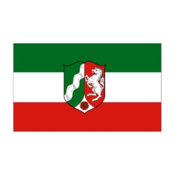 Flagge Nordrhein Westfalen 20 x 30 cm