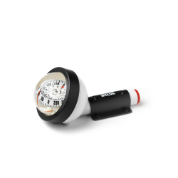 Silva Kompass 70 UNE - Weiß mit Beleuchtung