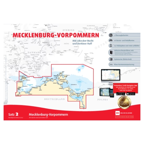 Kartensatz 2 Mecklenburg-Vorpommern - Bornholm (Ausgabe...