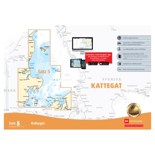 Kartensatz 5 Kattegat (Ausgabe 2023)