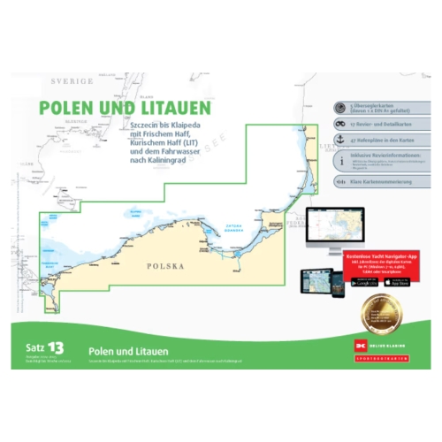 Kartensatz 13 Polen und Litauen (Ausgabe 2024/2025)