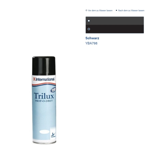 International Trilux Prop-O-Drev Schwarz 500 ml