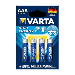 Varta High Energy Batterie LR 03 / AAA