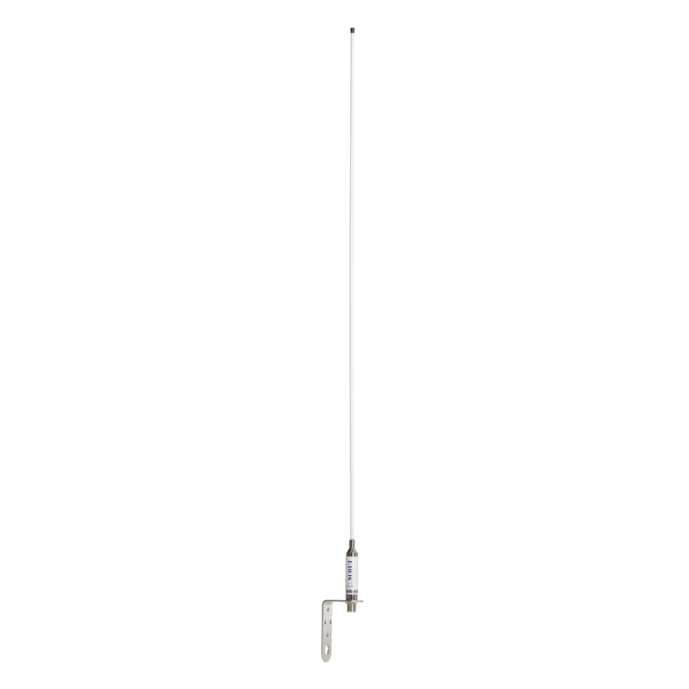 Scout KM-3F UKW Fiberglass Antenne inkl. Masthalter