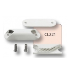 Clamcleat CL221 - Jollen Achterliekklemme, 0-3 mm