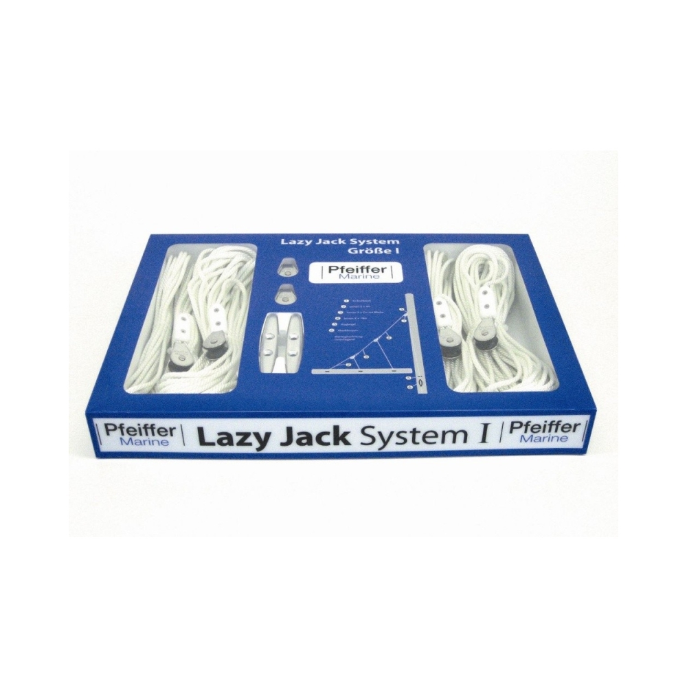 Pfeiffer Lazy Jack System System 2 (für Schiffe bis 40 Fuß)