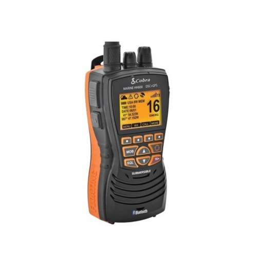 Cobra UKW Handfunkger&auml;t MRHH600 - Bluetooth / GPS / DSC