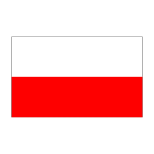 Flagge Polen 20 x 30 cm