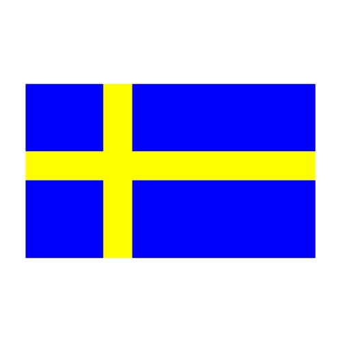 Flagge Schweden 20 x 30 cm
