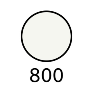 800 - Weiß